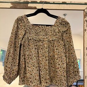 Doen blouse Liberty fabric size small